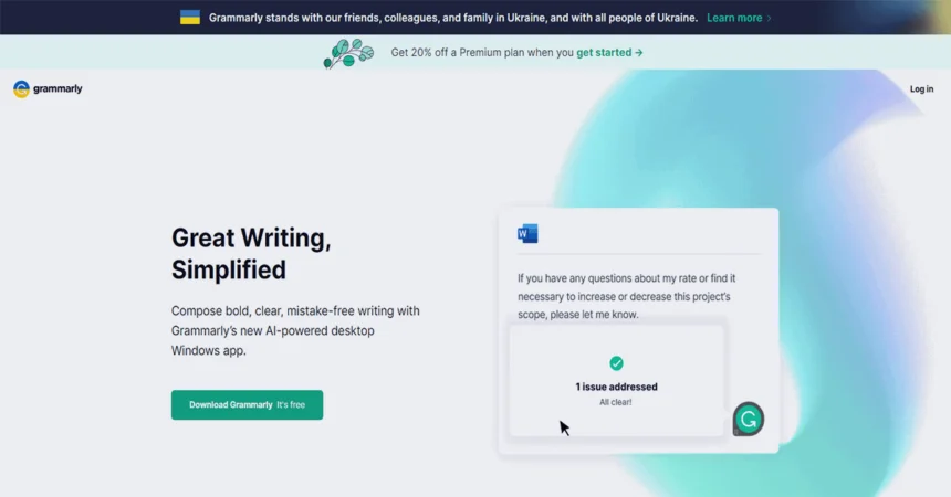 Grammarly in Google Docs